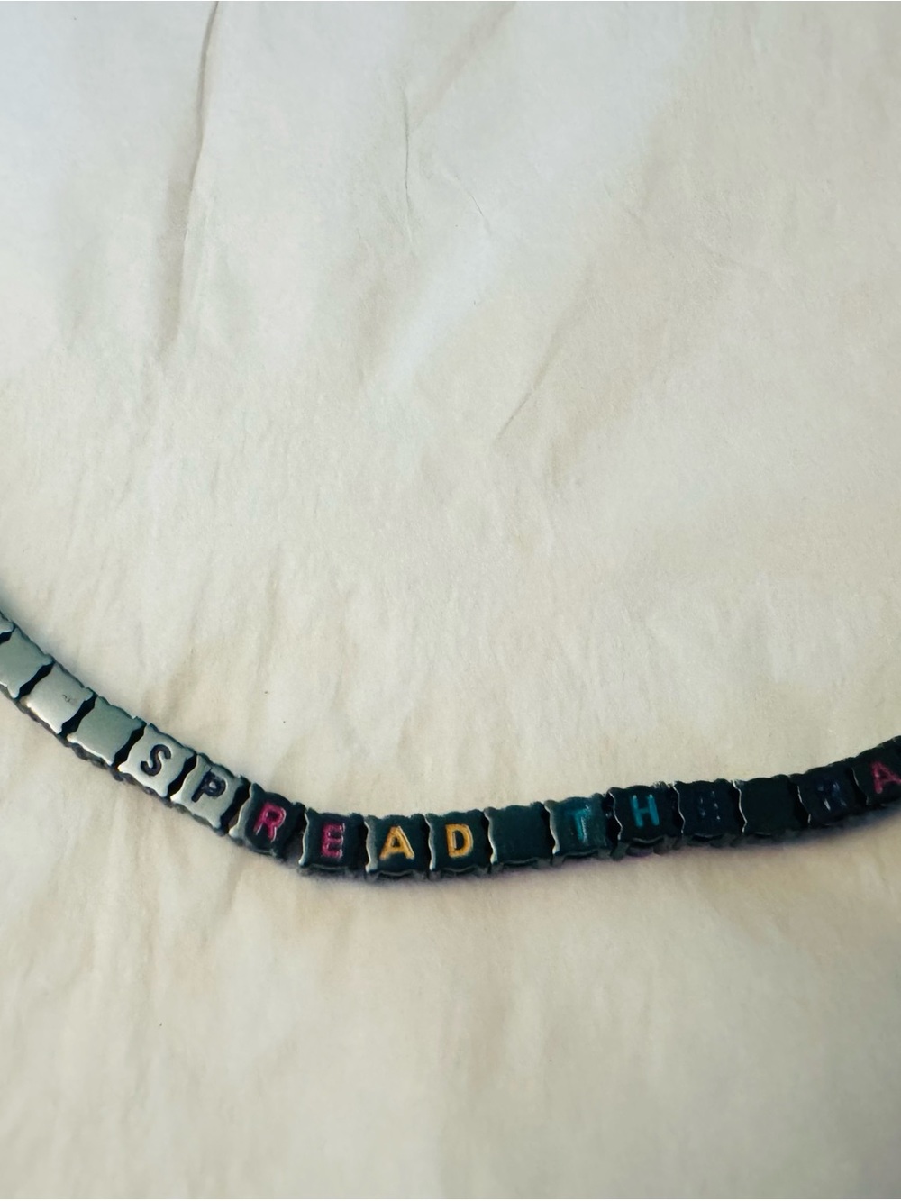 Kurt Geiger Silverstone Plate Zirconia Tennis Necklace - Picture 9 of 11